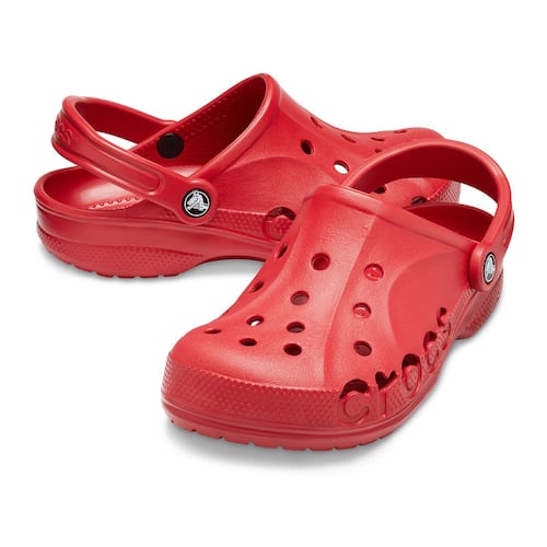 Sandalia Crocs Dama Rojo T-24