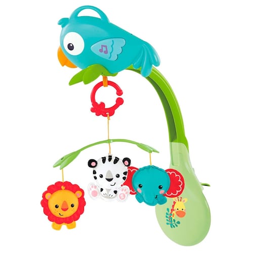 Fisher-Price Móvil Musical 3 en 1 Amigos de la Naturaleza