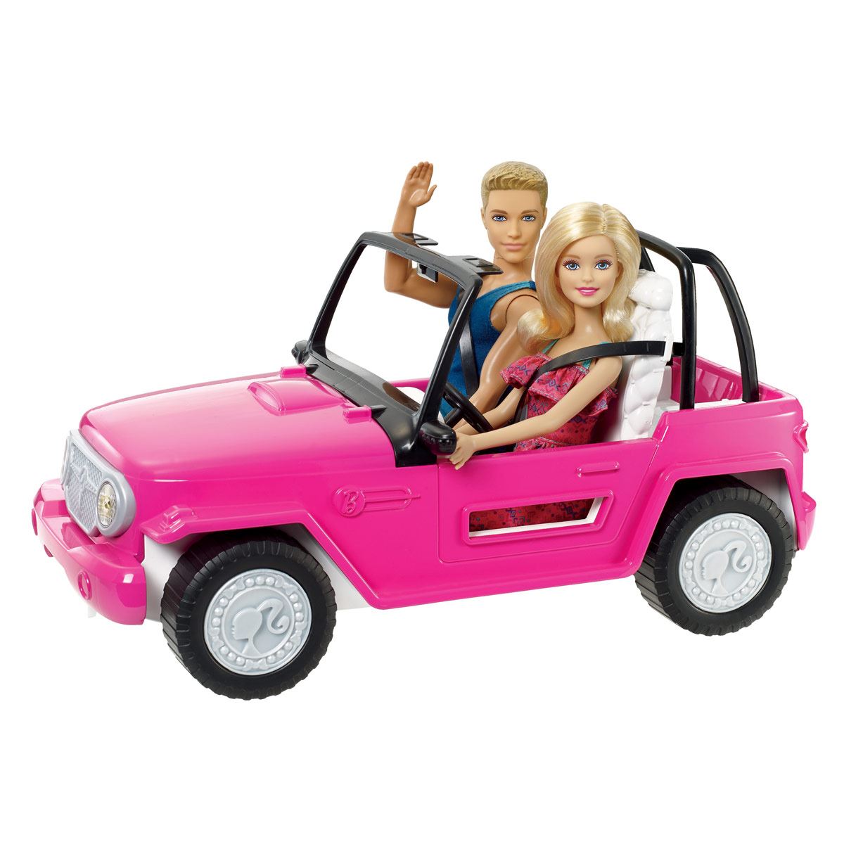 Barbie en online coche