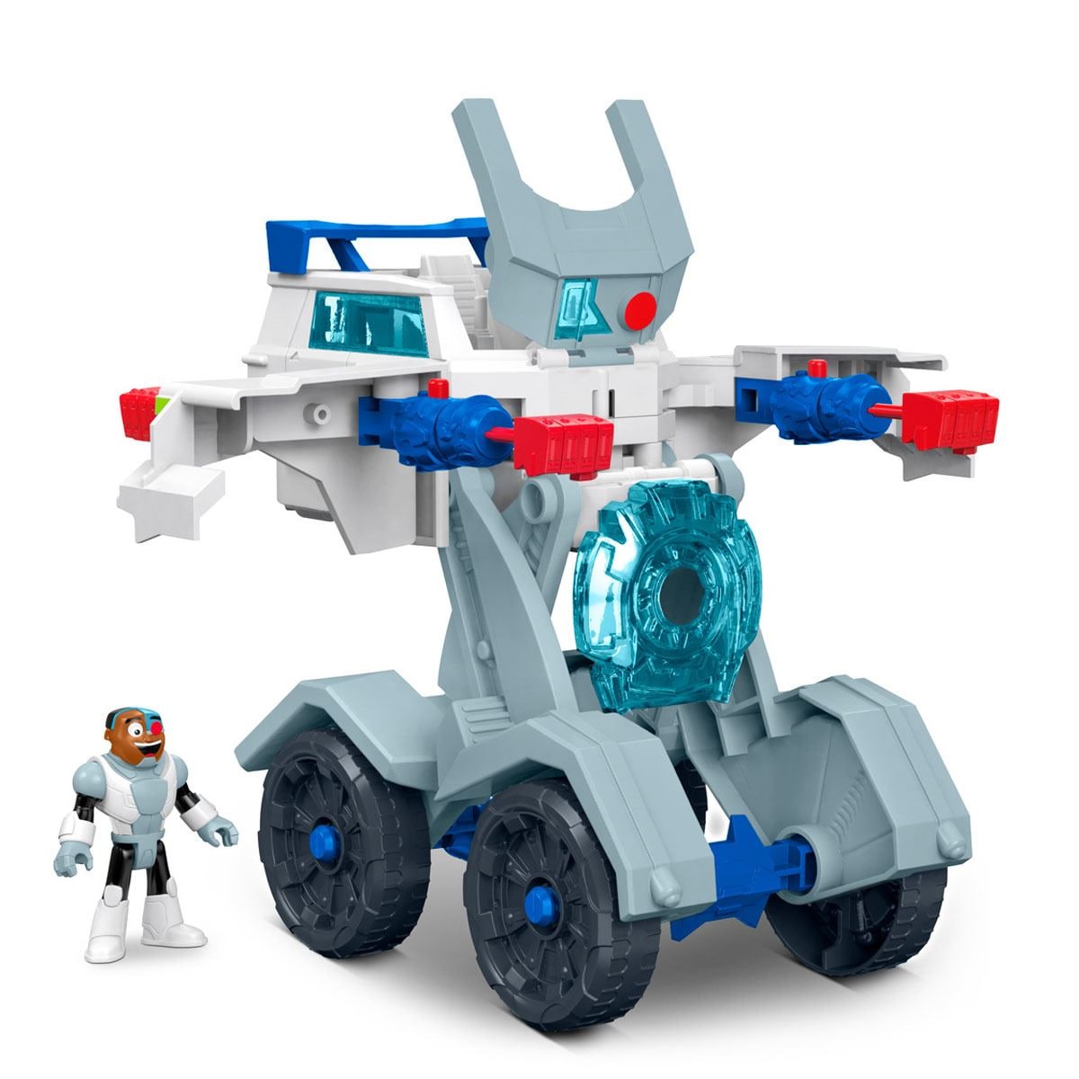 Cyborg Los Juguetes De Los JÃ³venes Titanes Fisher Price Imaginext