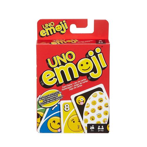 Juego de Mesa Juego de Cartas UNO UNO Emojis Cartas