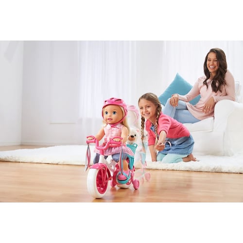 Muñeca Paseo en Bici Mattel Little Mommy