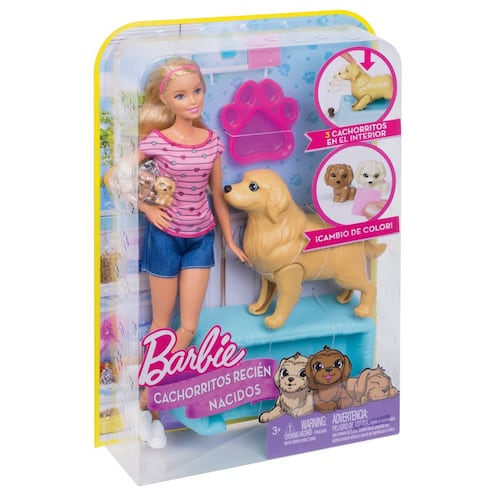 Barbie Cachorritos Recién Nacidos