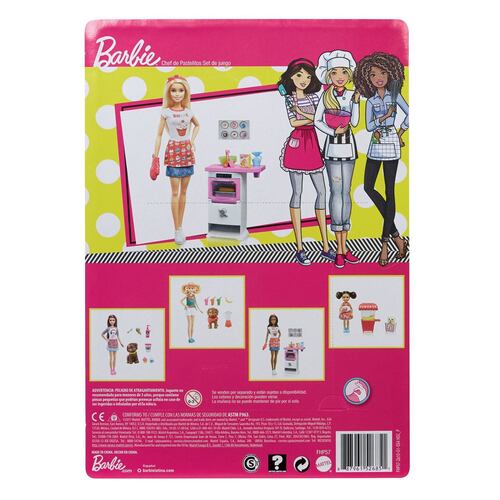 Barbie Chef de Pastelitos Set de Juguete Fisher Price