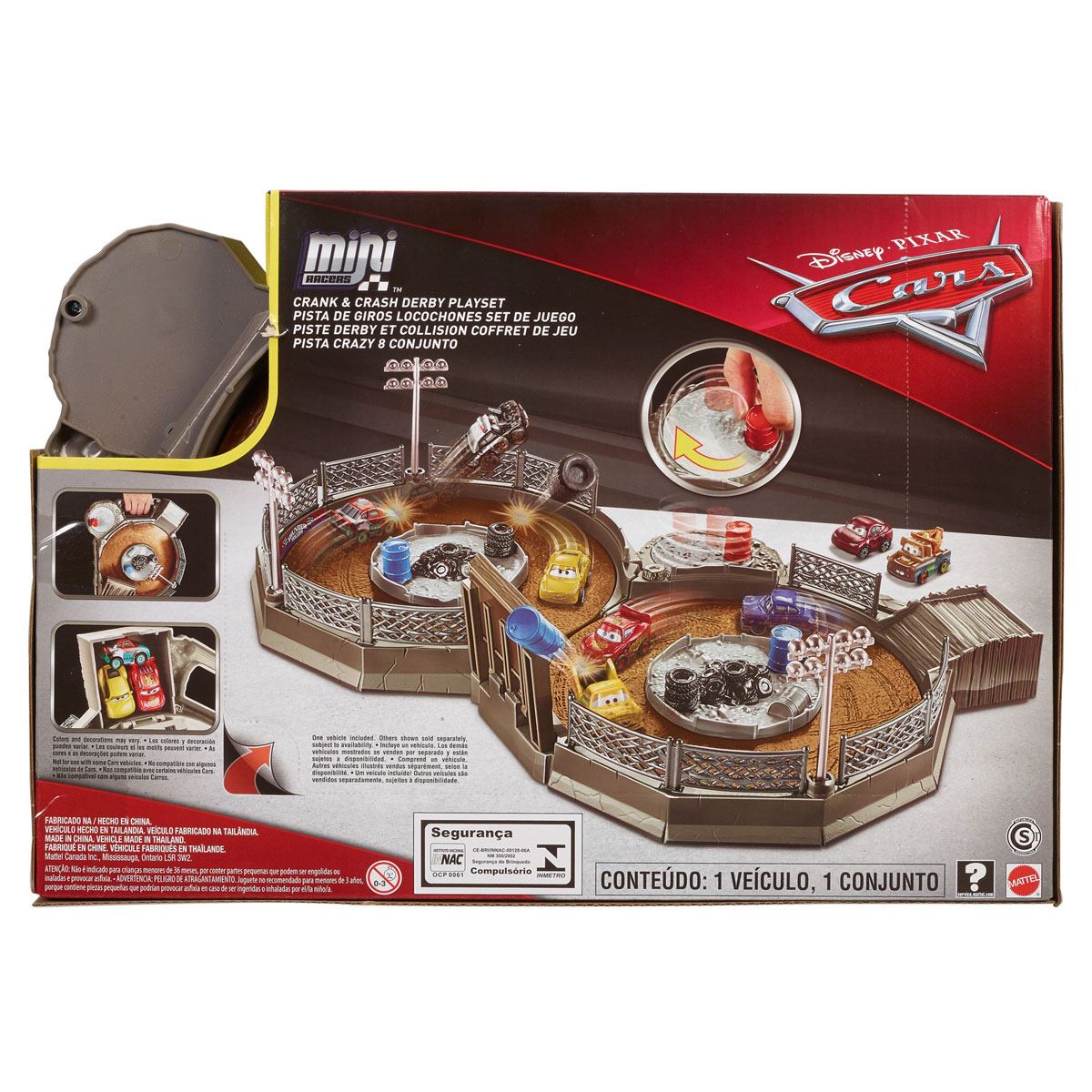 Disney Pixar Cars Pista Thunder Hollow Cars Mattel Cars Πίστα