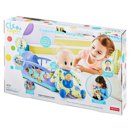 Fisher Price Cuquín Cuna Sorpresa