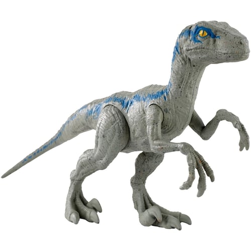 Jurassic World , Velociraptor Blue de 12 pulgadas, Dinosaurio de Juguete