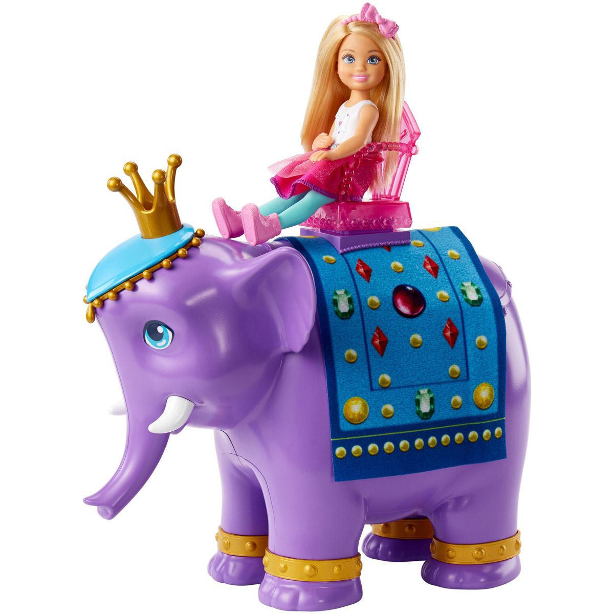 Barbie Chelsea y Rey Elefante