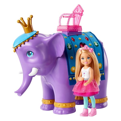 Barbie Chelsea y Rey Elefante