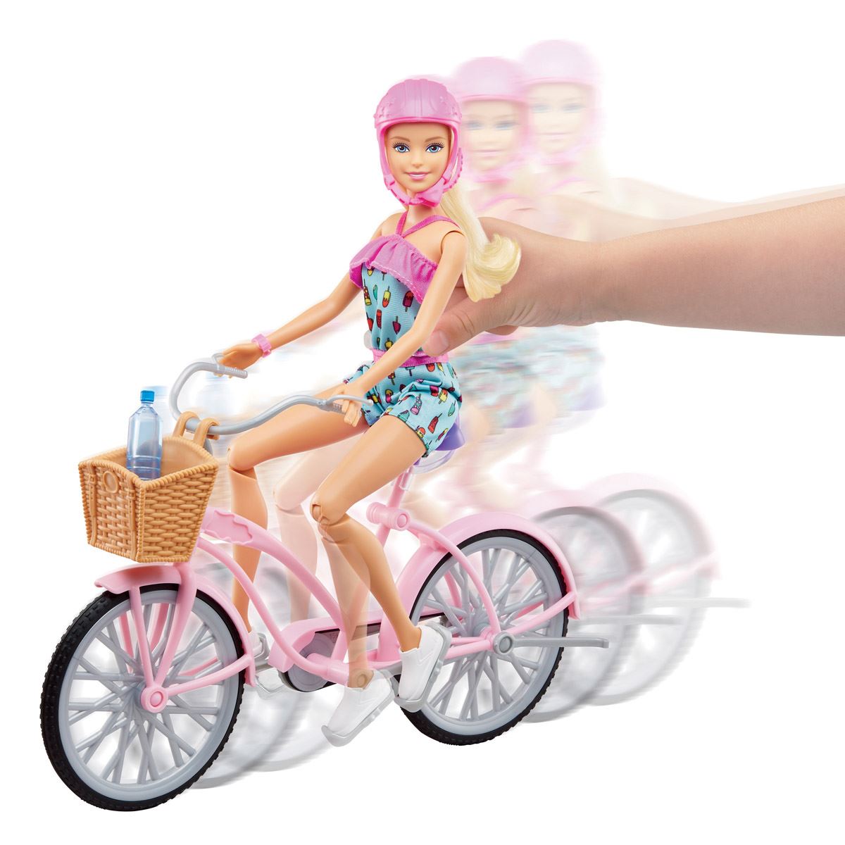 Barbie con best sale su bicicleta