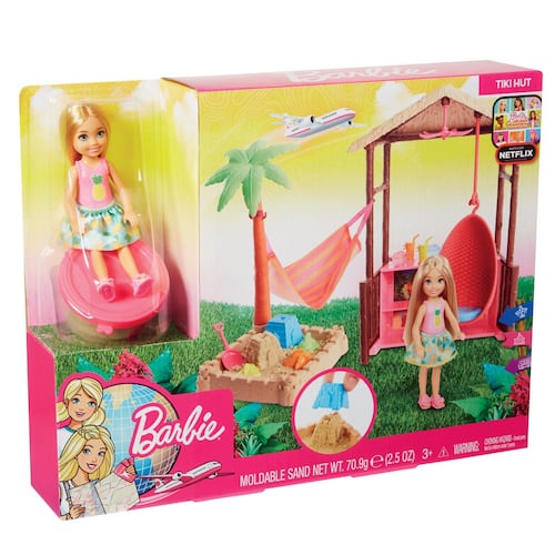 Barbie Explora y Descubre Cabaña de Playa de Chelsea