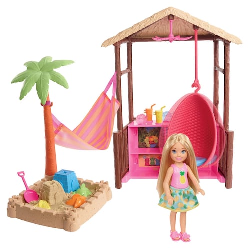Barbie Explora y Descubre Cabaña de Playa de Chelsea