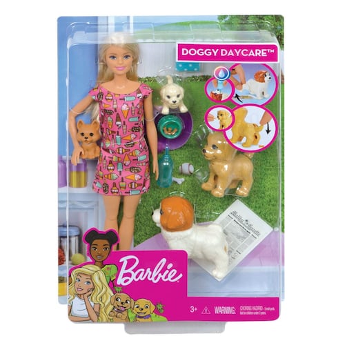 Barbie guardería perrito Barbie