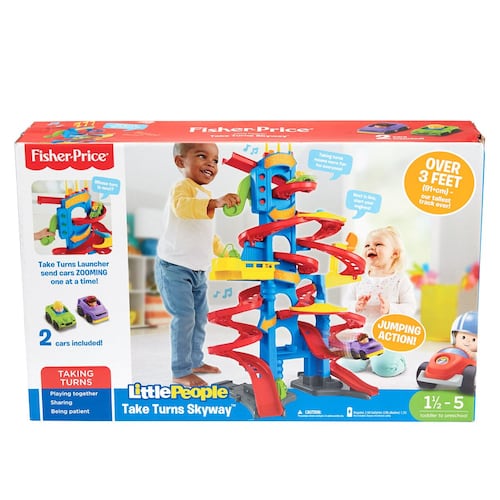 Little People Gran Pista Rascacielos Fisher Price