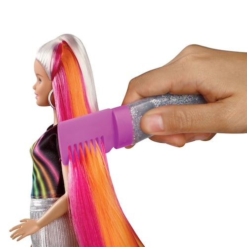 Barbie peinados de arcoíris Barbie