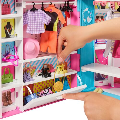Barbie Fashionista Ropa y Accesorios para Muñeca Closet de Ensueño