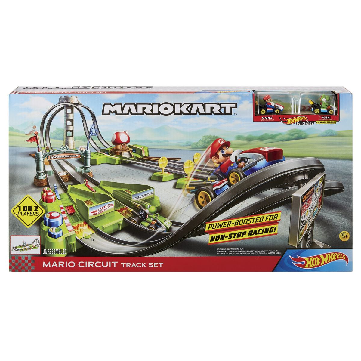 Pista de hot discount wheels de mario bros