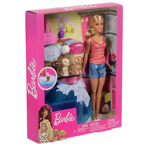 Barbie Cuidado de Cachorritos