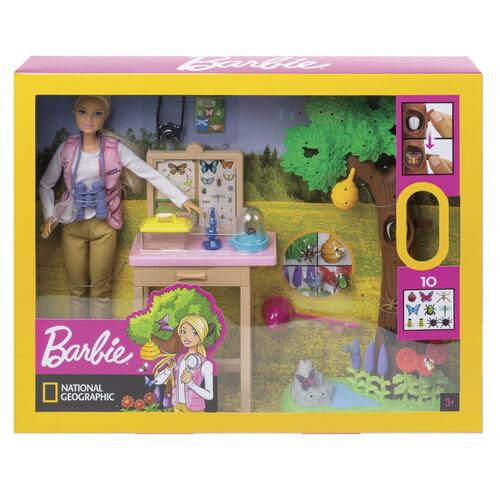 Barbie National Geographic Cuidadora de Mariposas