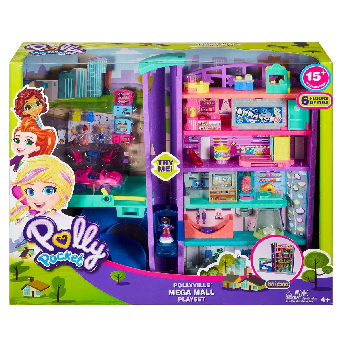 Tai Loy Juguete Casa De Polly Pocket Set POLLY POCKET Caja De