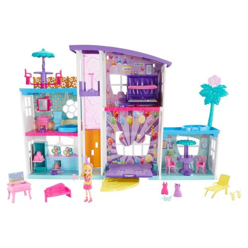 Polly Pocket Core  Muñeca Mega Casa de Sorpresas
