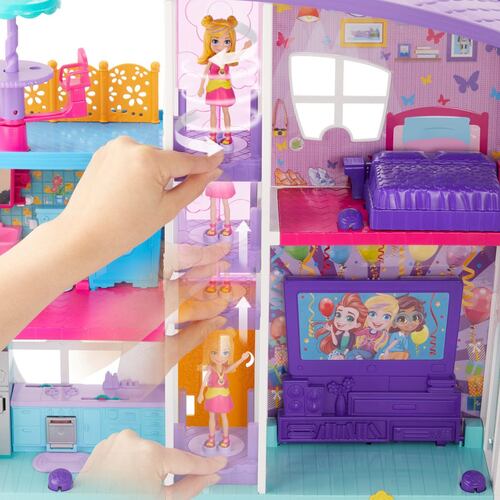 Polly Pocket Core  Muñeca Mega Casa de Sorpresas