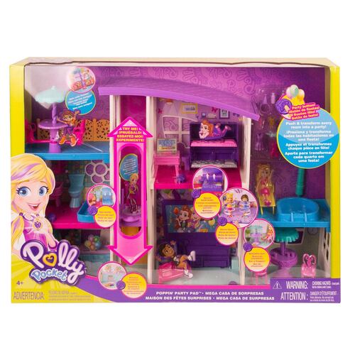 Polly Pocket Core  Muñeca Mega Casa de Sorpresas
