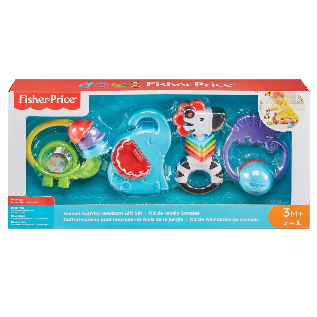 Kit De Regalo Sonajas Fisher Price