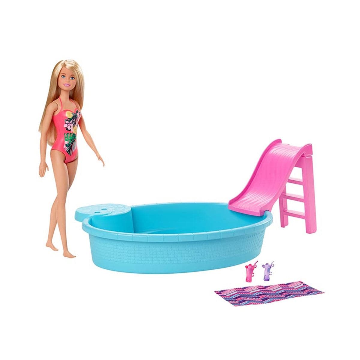 Sandália da barbie com hot sale piscina