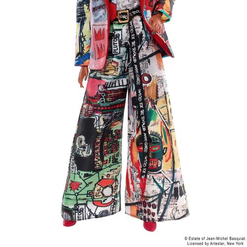Muñeca Barbie Jean-Michel Basquiat X Signature