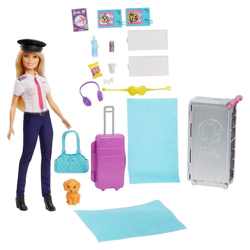 Jet de Aventuras con Muñeca Barbie