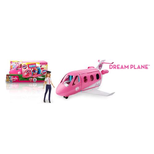 BARBIE EXPLORA Y DESCUBRE JET DE AVENTURAS CON MUÑECA