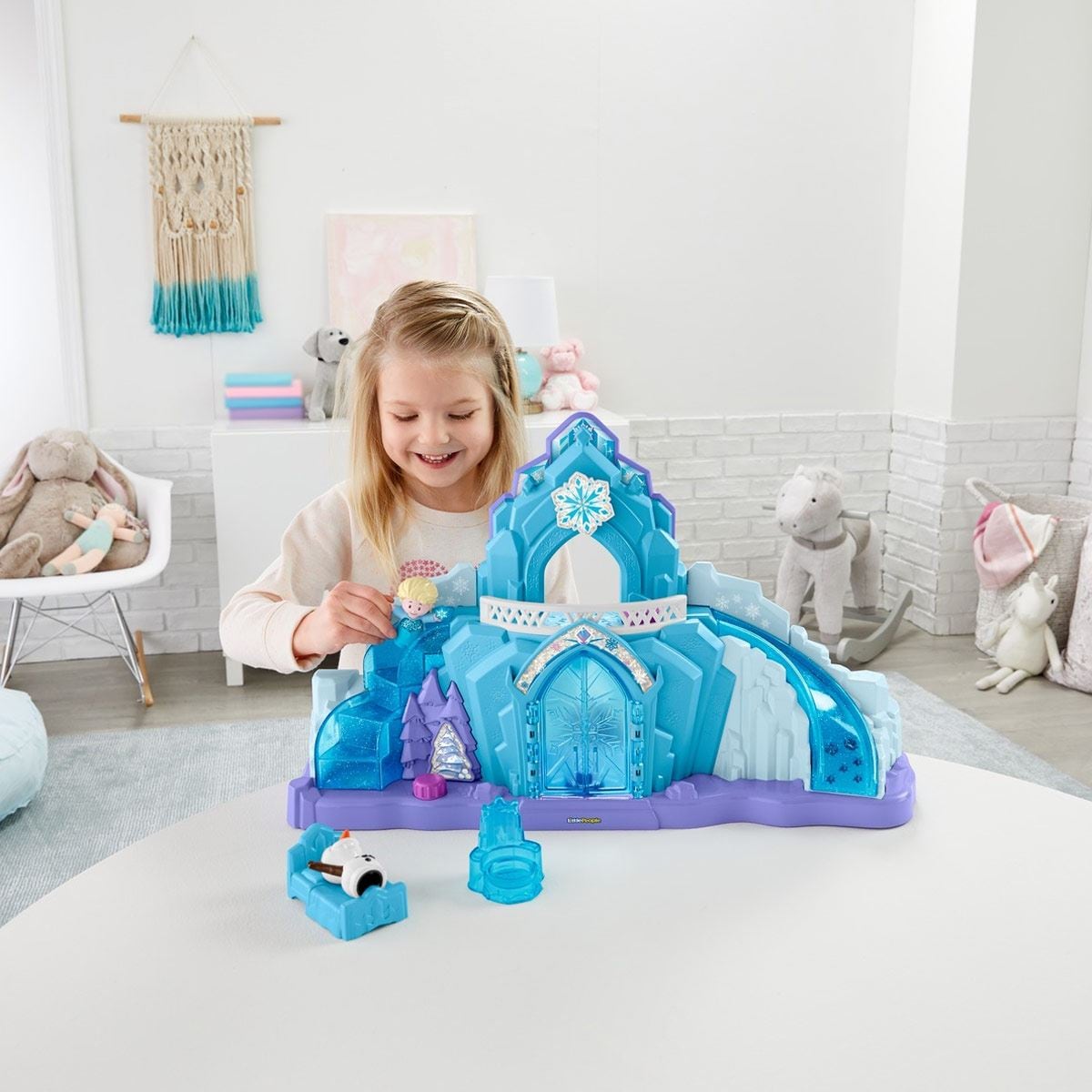 Fisher Price MuÃ±eco Elmo De Peluche Little People Palacio Juguete