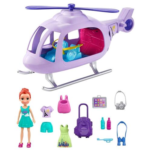 Polly Pocket Helicóptero De Vacaciones