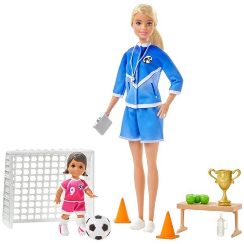 Barbie Careers, Entrenadoras De Futbol