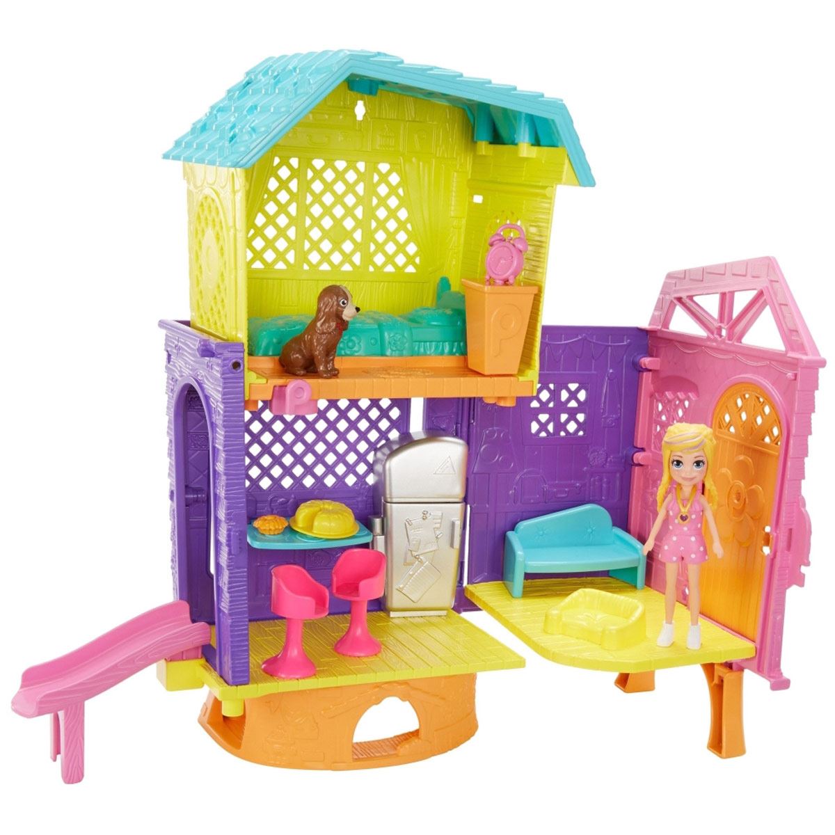 Bodega Aurrera Polly Pocket Casa De Vacaciones Walmart Set De