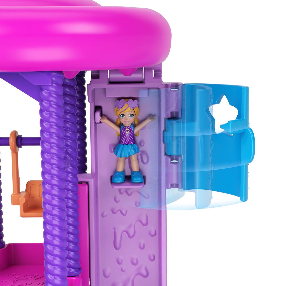 Polly Pocket Micro Set de Juego Parque Acuático de Pollyville