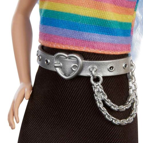Barbie Fashionista Cabello Azul Ondulado