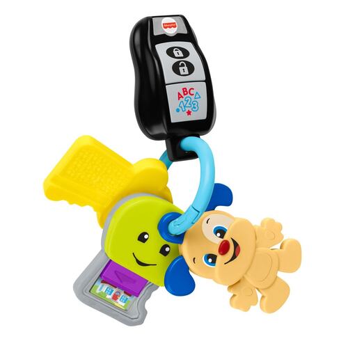 Fisher-Price Ríe y Aprende Juguete para Bebés Llavero Juega y Aprende