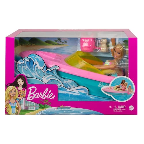Barbie Estate Lancha con muñeca