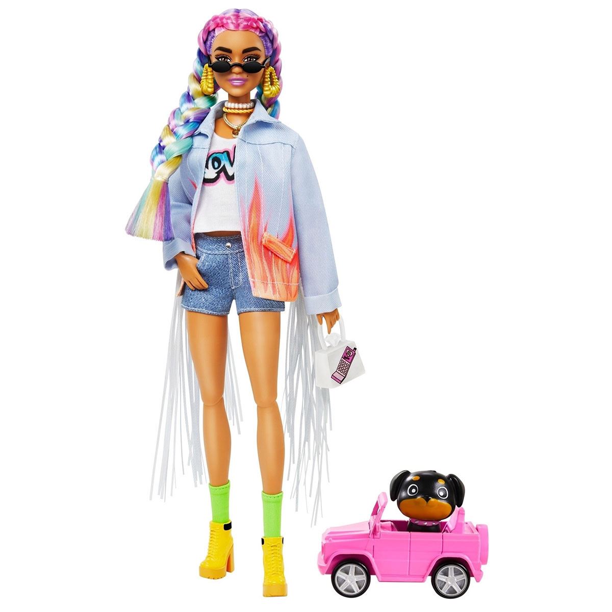 Barbie fashionista best sale pelo arcoiris