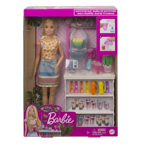 Barbie Wellness, Set De Jugos Tropicales