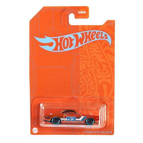 Hot Wheels Collector, Orange & Blue