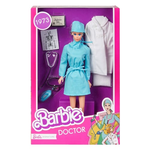Barbie Collector, 1973 Doctor Barbie Repro, Muñecas