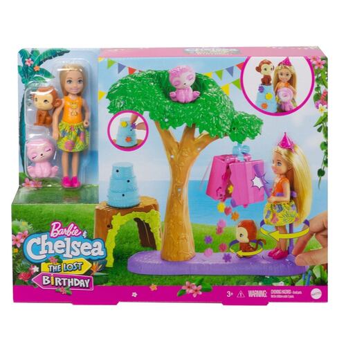 Barbie Dreamhouse Adventures Chelsea Fiesta en La Selva