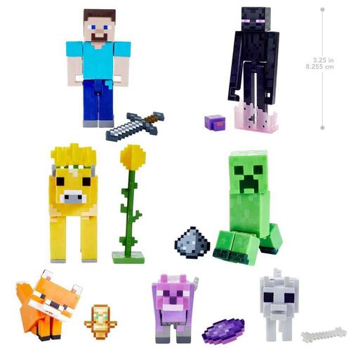 Minecraft Unlimited Mini Figura Serie caja 1 (3 cajas sorpresa)