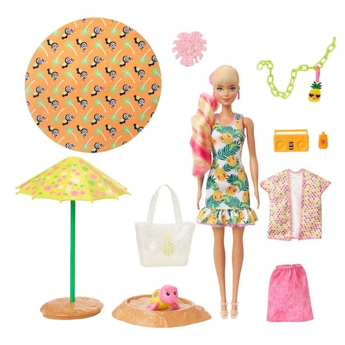 Barbie Color Reveal, Color Reveal Diversión Con Espuma