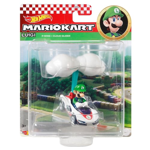 Hot Wheels Mario Kart, Personajes Con Glider