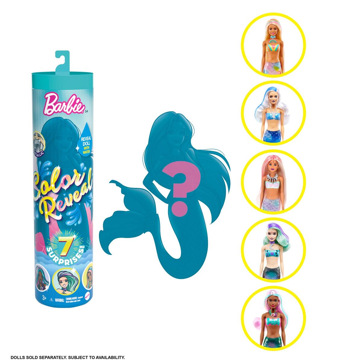 Barbie Sirena Pelo Cambia De Color Agua Barbie Sirena Cambia De