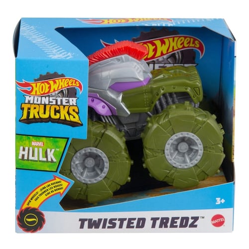 Hot Wheels Monster Trucks, 1:43 Llantas Todo Terreno